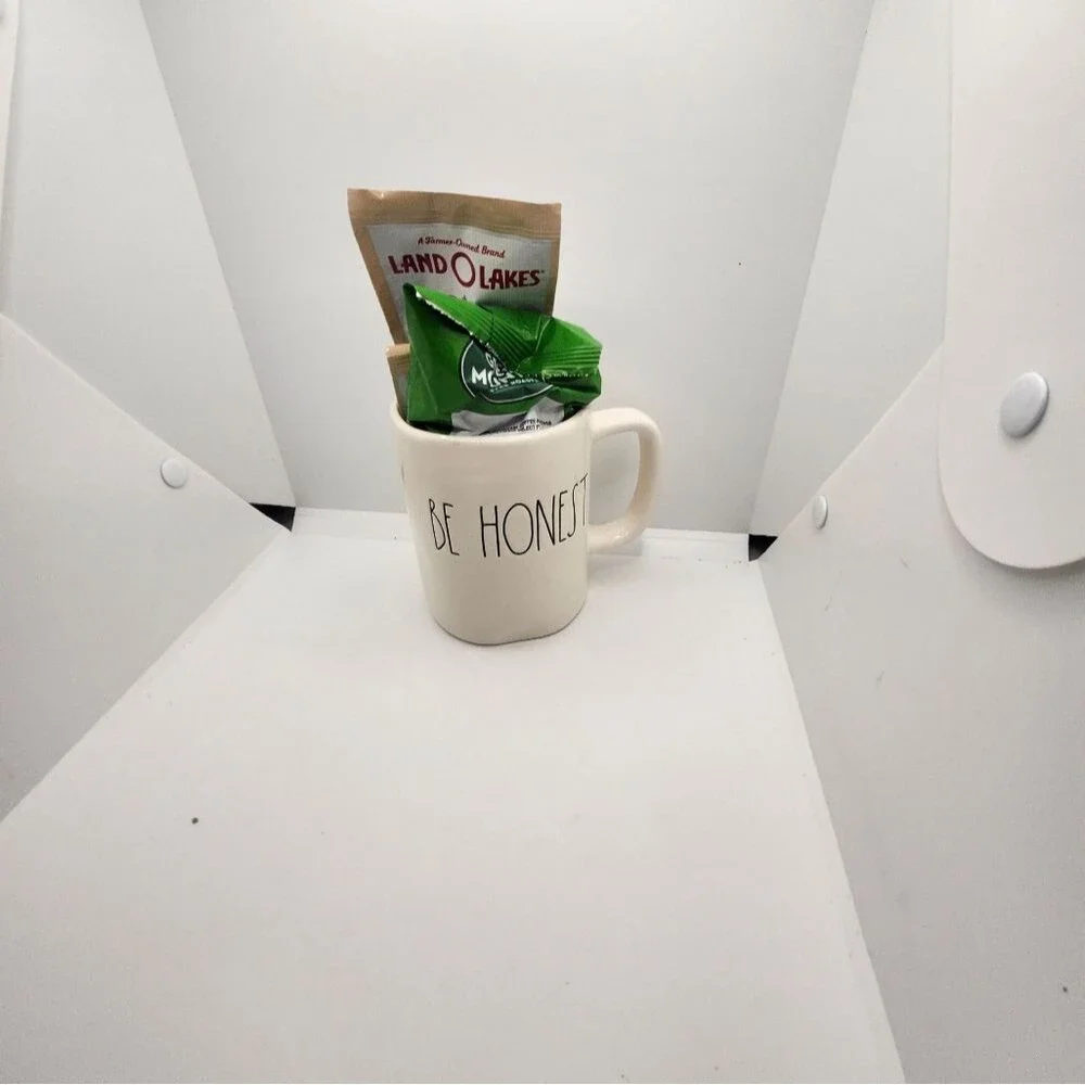 Rae Dunn Coffee Mug Comes with Coffee and Cocoa Artisan Collection Cup